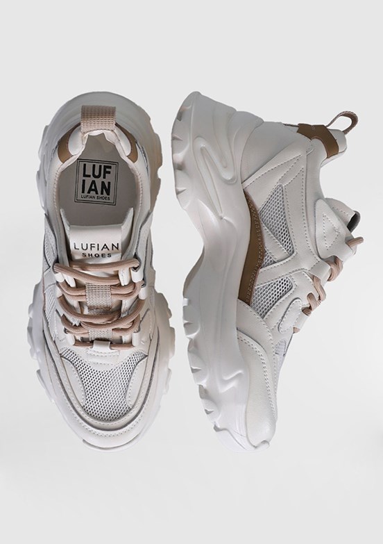 LUFIAN BLOOM Bej Erkek Sneaker Ayakkabı