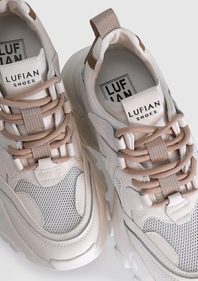LUFIAN BLOOM Bej Erkek Sneaker Ayakkabı