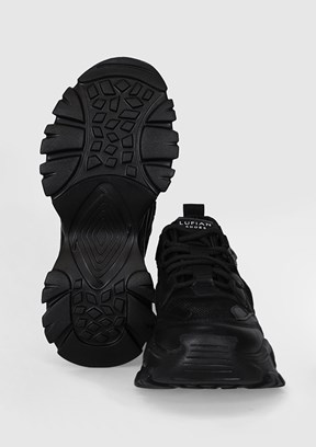 LUFIAN BLOOM Siyah Kadın Sneaker Ayakkabı