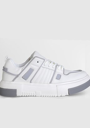 LUFİAN Beyaz Erkek Sneaker Ayakkabı