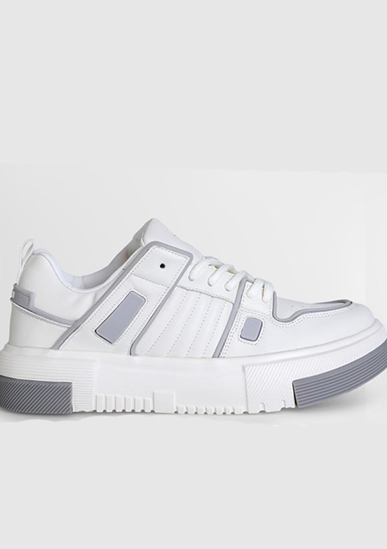 LUFİAN Beyaz Erkek Sneaker Ayakkabı