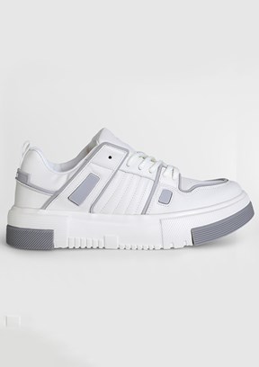 LUFIAN Oliver Beyaz Erkek Sneaker Ayakkabı