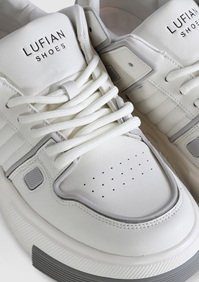 LUFİAN Beyaz Erkek Sneaker Ayakkabı