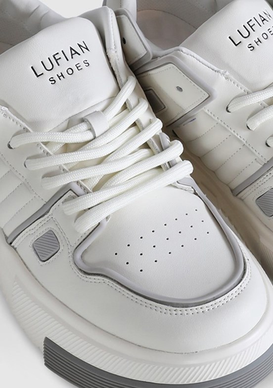 LUFİAN Beyaz Erkek Sneaker Ayakkabı