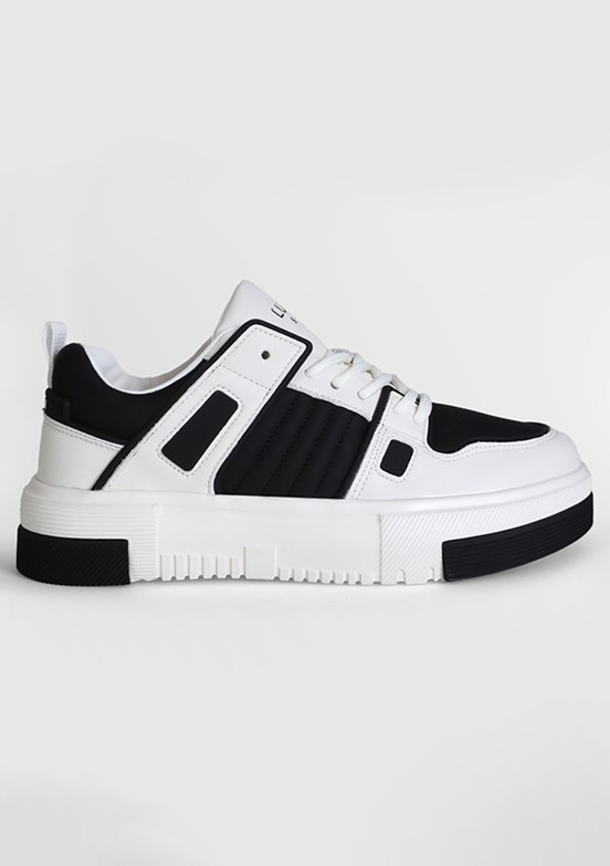 LUFIAN Oliver Siyah Erkek Sneaker Ayakkabı
