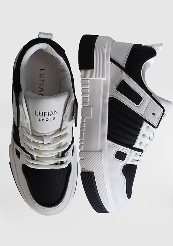 LUFIAN Oliver Siyah Erkek Sneaker Ayakkabı