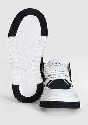 LUFIAN Oliver Siyah Erkek Sneaker Ayakkabı