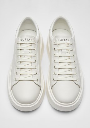 LUFİAN Beyaz Erkek Sneaker Ayakkabı