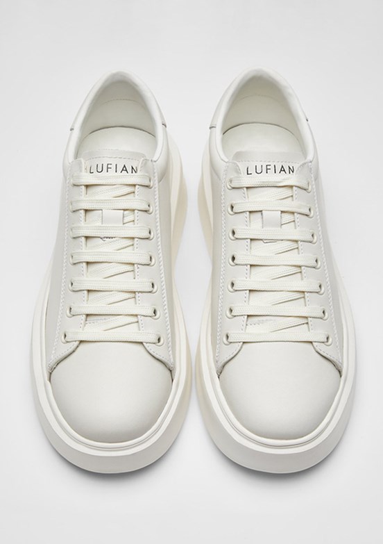 LUFİAN Beyaz Erkek Sneaker Ayakkabı