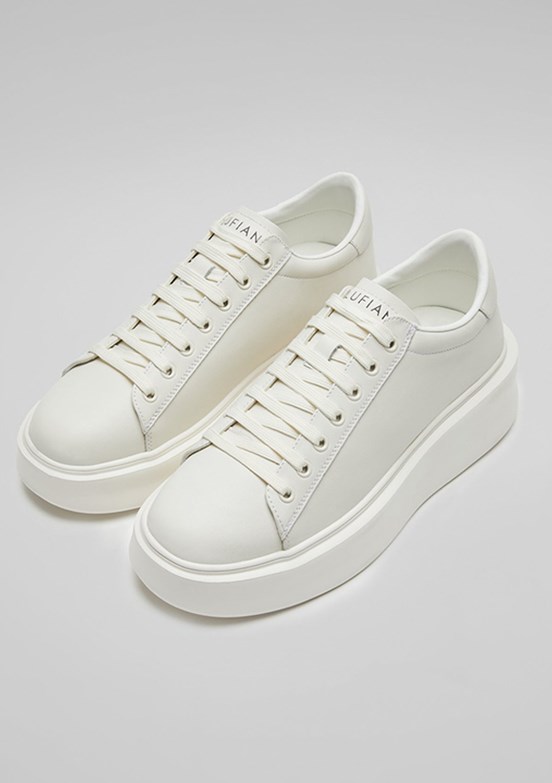 LUFİAN Beyaz Erkek Sneaker Ayakkabı