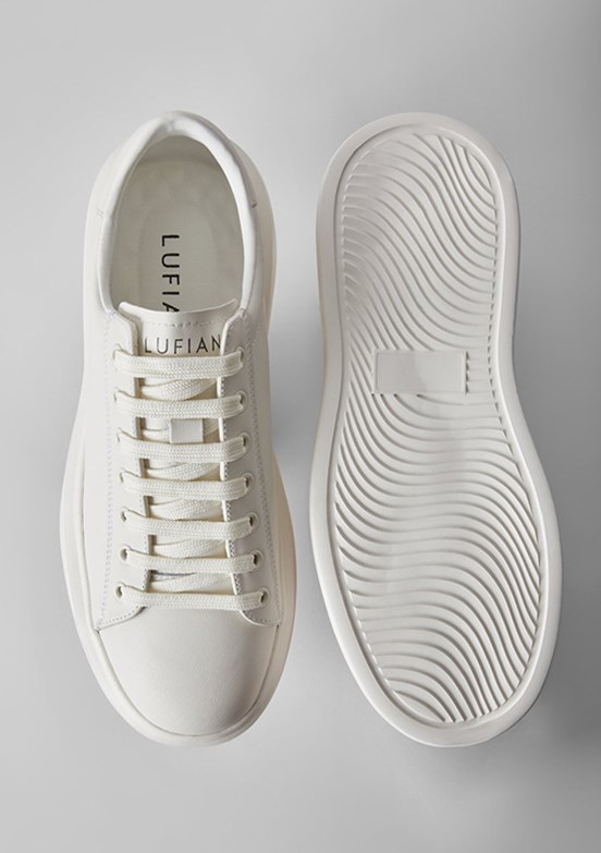 LUFİAN Beyaz Erkek Sneaker Ayakkabı