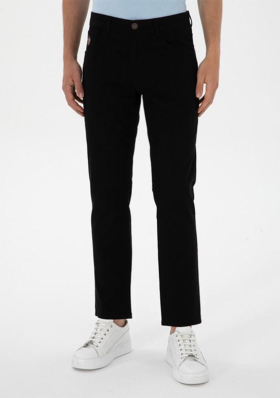 US POLO ASSN Siyah Erkek Chino Pantolon