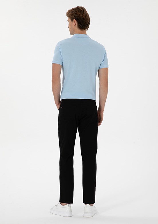 US POLO ASSN Siyah Erkek Chino Pantolon