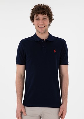 US POLO ASSN Lacivert Erkek Basic T-Shirt