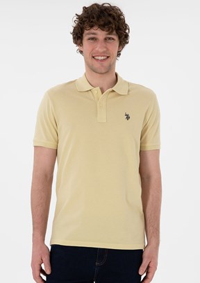 US POLO ASSN Yeşil Erkek Basic T-Shirt