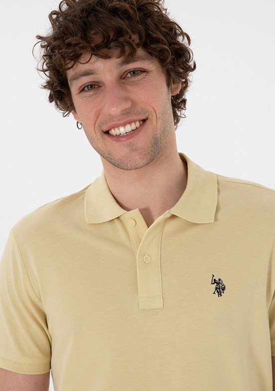 US POLO ASSN Yeşil Erkek Basic T-Shirt