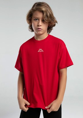 KAPPA Kırmızı Erkek Çocuk Basic T-Shirt