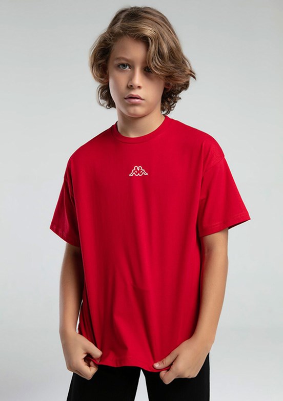 KAPPA Kırmızı Erkek Çocuk Basic T-Shirt
