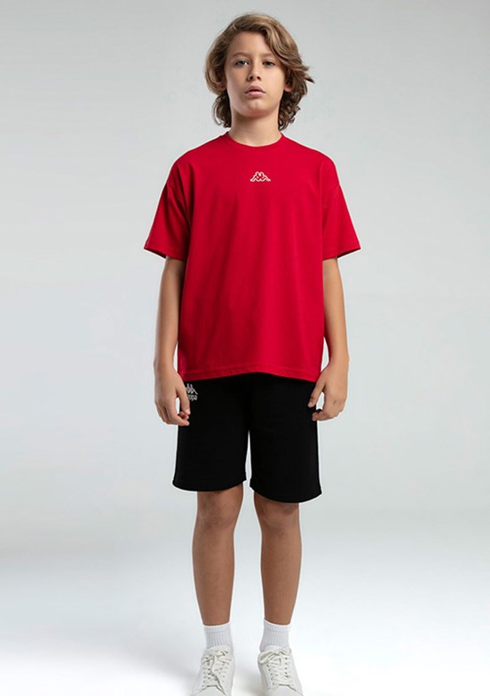 KAPPA Kırmızı Erkek Çocuk Basic T-Shirt