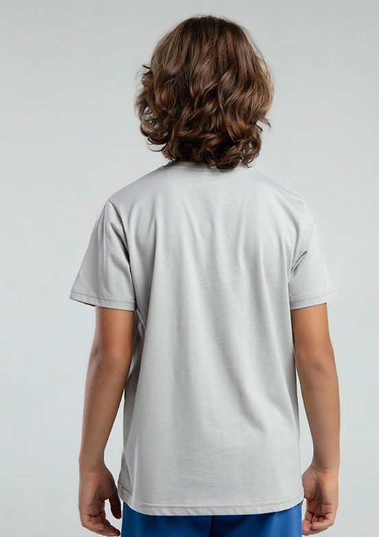 KAPPA Gri Erkek Çocuk Basic T-Shirt