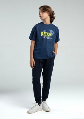 KAPPA Lacivert Erkek Çocuk Basic T-Shirt