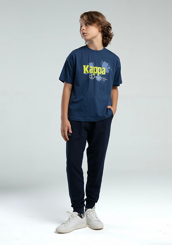 KAPPA Lacivert Erkek Çocuk Basic T-Shirt