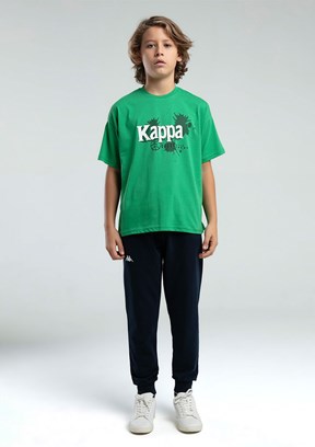 KAPPA Yeşil Erkek Çocuk Basic T-Shirt