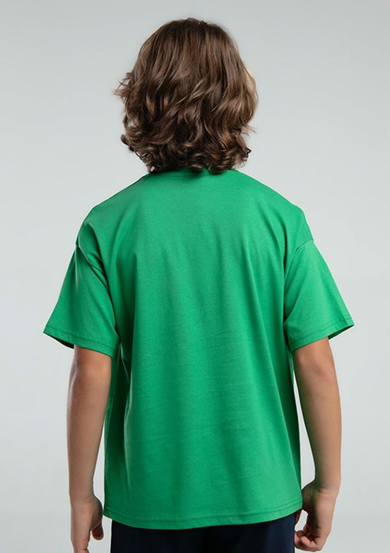 KAPPA Yeşil Erkek Çocuk Basic T-Shirt