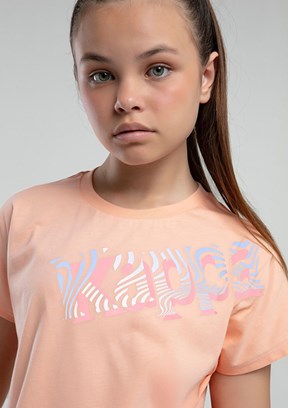 KAPPA Turuncu Kız Çocuk Basic T-Shirt