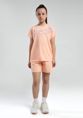 KAPPA Turuncu Kız Çocuk Basic T-Shirt