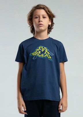 KAPPA Lacivert Erkek Çocuk Basic T-Shirt
