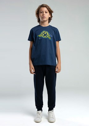 KAPPA Lacivert Erkek Çocuk Basic T-Shirt