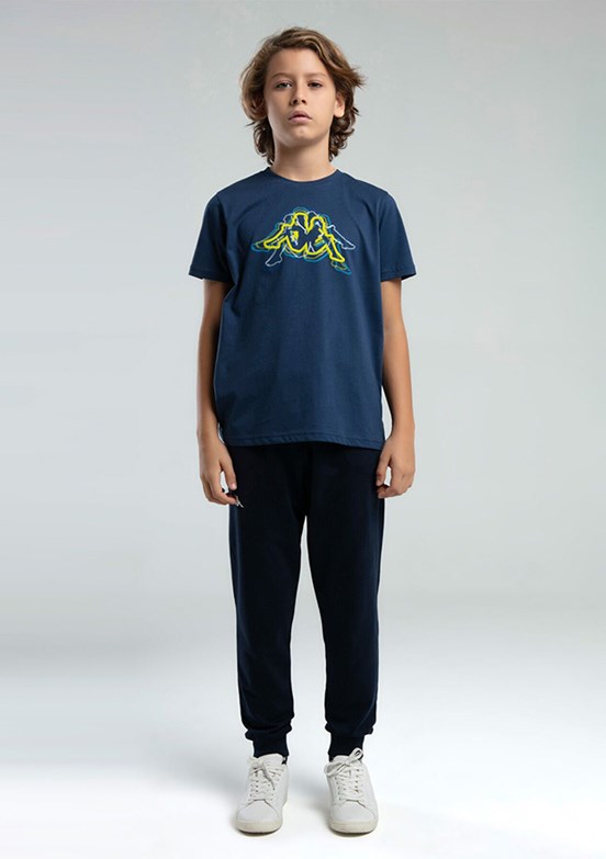 KAPPA Lacivert Erkek Çocuk Basic T-Shirt