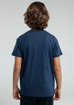 KAPPA Lacivert Erkek Çocuk Basic T-Shirt