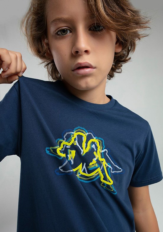 KAPPA Lacivert Erkek Çocuk Basic T-Shirt