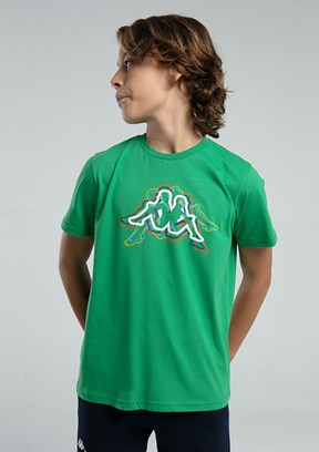 KAPPA Yeşil Erkek Çocuk Basic T-Shirt