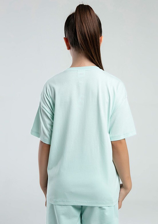 KAPPA Yeşil Kız Çocuk Basic T-Shirt