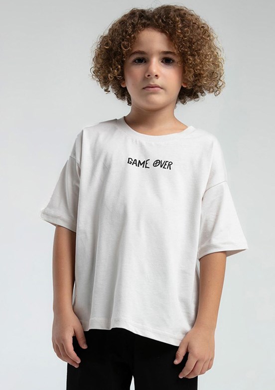 ERKEK ÇOCUK BERMUDA TAKIM, 9-10yaş, Taş