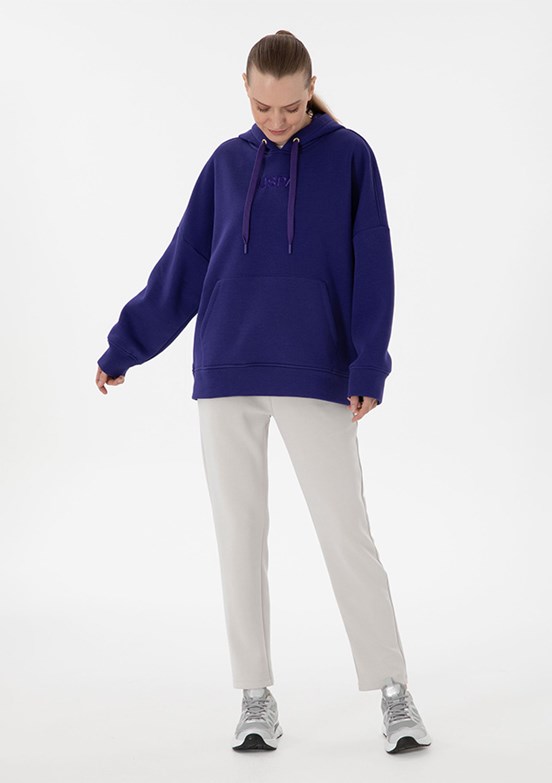 US POLO ASSN Bej Kadın Slim Pantolon