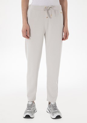 US POLO ASSN Bej Kadın Slim Pantolon