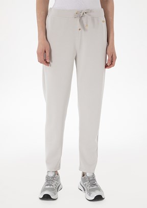 US POLO ASSN Bej Kadın Slim Pantolon