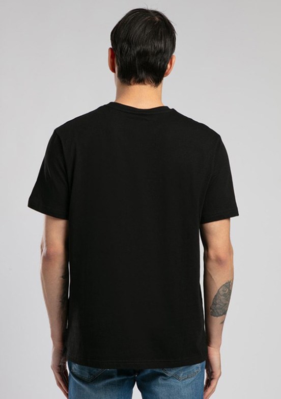 LEE COOPER Jonat Siyah Erkek V Yaka T-shirt