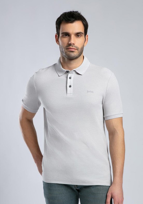LEE COOPER Tylen Taş Rengi Erkek Polo Yaka T-shirt