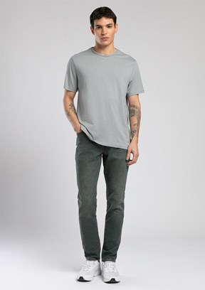 LEE COOPER Gael Gri Erkek O Yaka T-shirt