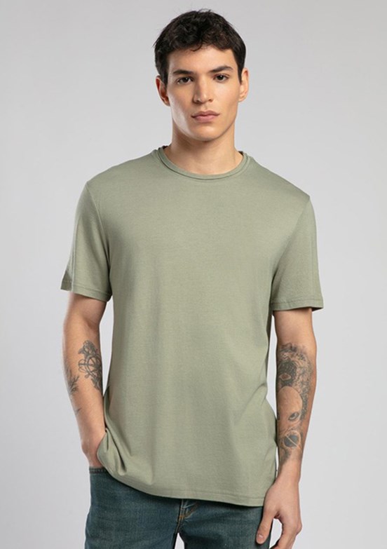 LEE COOPER Gael Haki Erkek O Yaka T-shirt