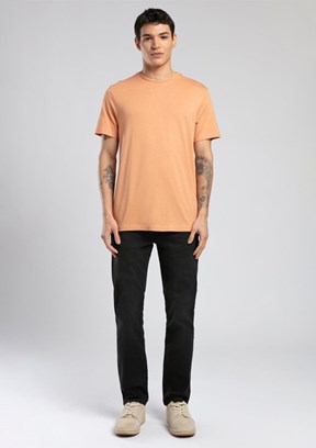 LEE COOPER Gael Somon Rengi Erkek O Yaka T-shirt