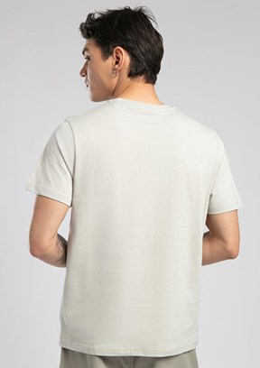 LEE COOPER Elvis Taş Rengi Erkek O Yaka T-shirt