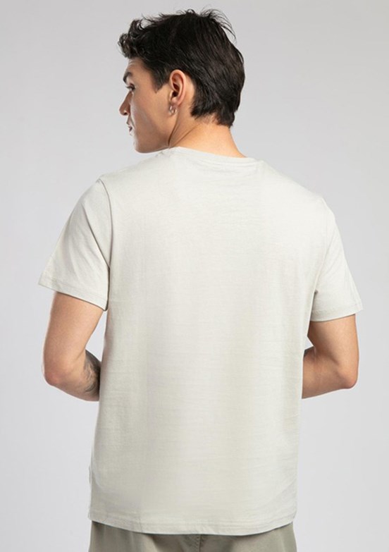 LEE COOPER Elvis Taş Rengi Erkek O Yaka T-shirt