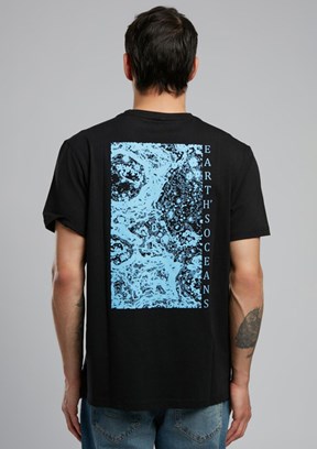 LEE COOPER Maxwell Siyah Erkek O Yaka T-shirt