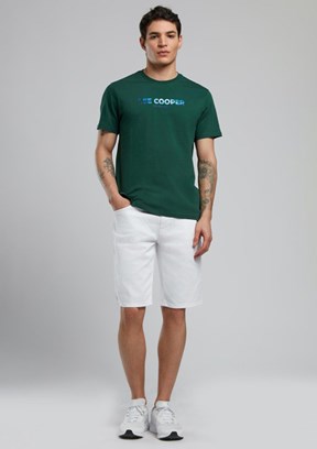 LEE COOPER Ember Zümrüt Erkek O Yaka T-shirt